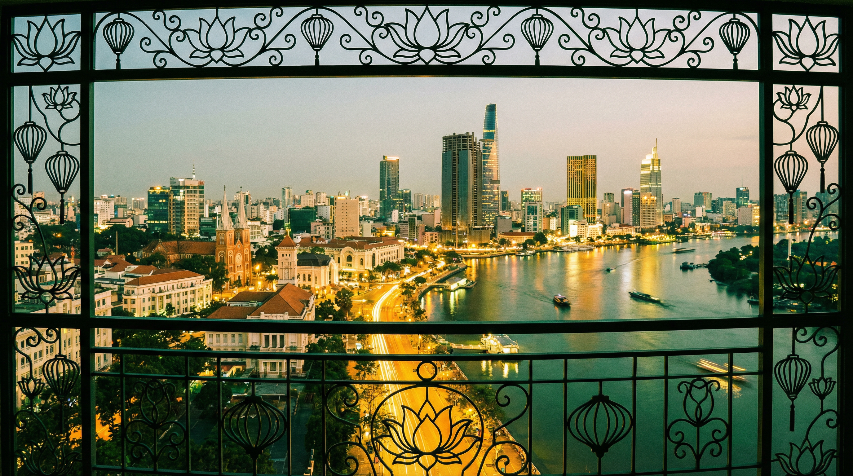 Ho Chi Minh City Skyline